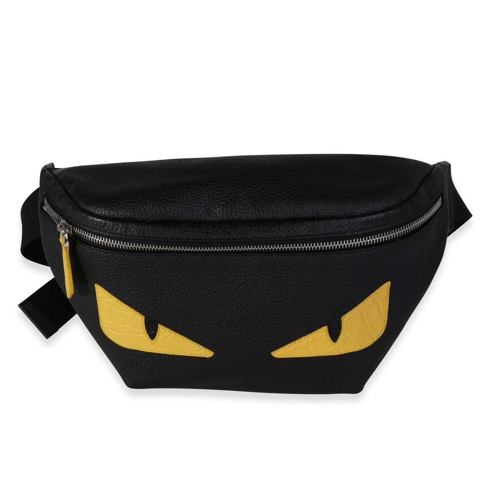 Fendi Black Bag Bugs Belt Bag